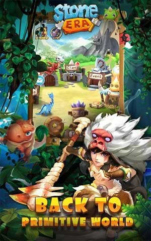 Quay về thời tiền sử trong game Stone Era