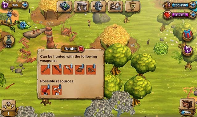 Dạy cho mọi người kỹ năng săn bắn, đốt lửa, xây nhà...