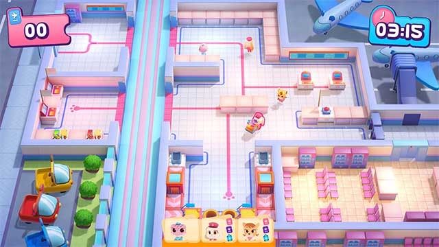 Cùng bạn bè duy trì trật tự và an ninh tại sân bay