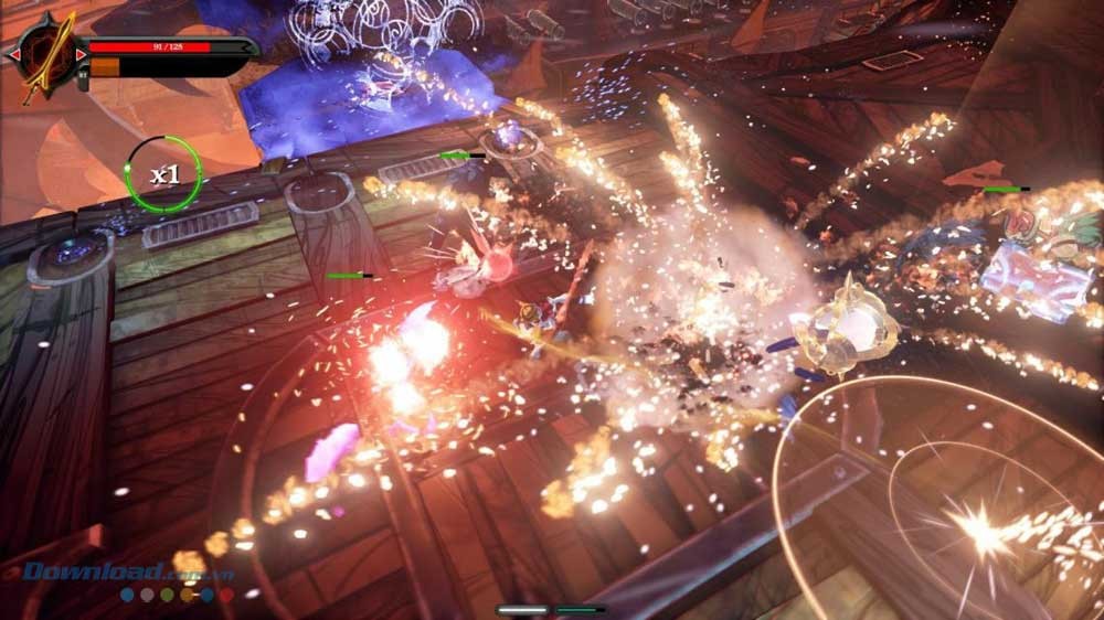 Một cảnh đấu khói lửa