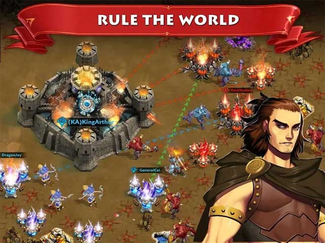 Thống trị thế giới trong game Storm of Wars: Sacred Homeland for Android