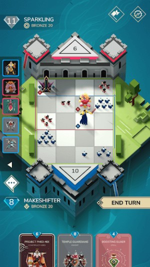 Chơi trên bàn cờ 4x5