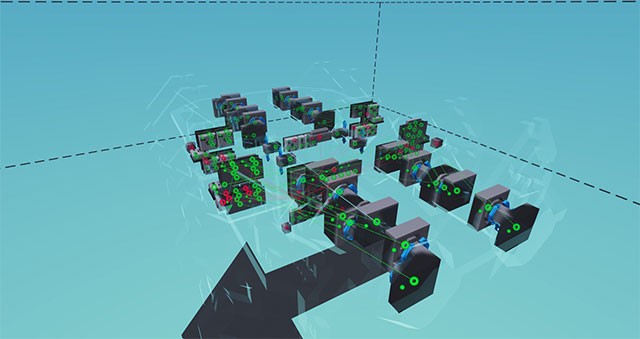 Lắp ráp các bộ phận và lập trình hành vi của phương tiện trong công tác cứu hộ