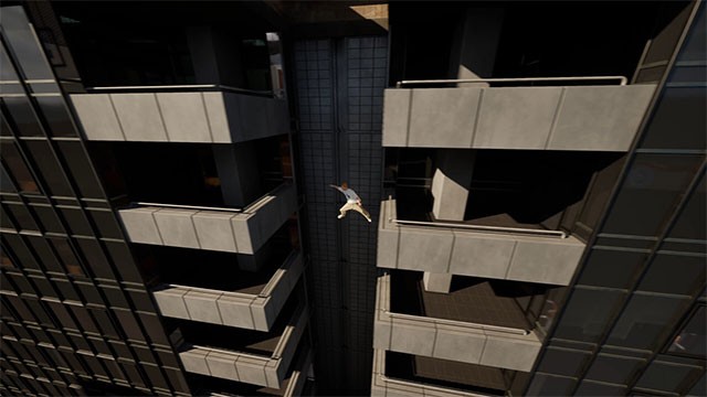 Game STORROR Parkour Pro sở hữu lối chơi tự do phóng khoáng, bất quy tắc
