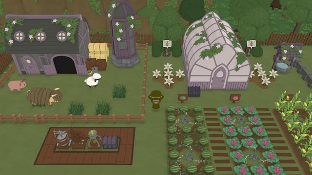 Trồng nhiều loại cây, nuôi động vật, chế tạo mấy móc