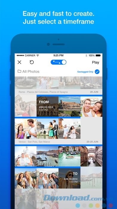 Tự động ghép ảnh