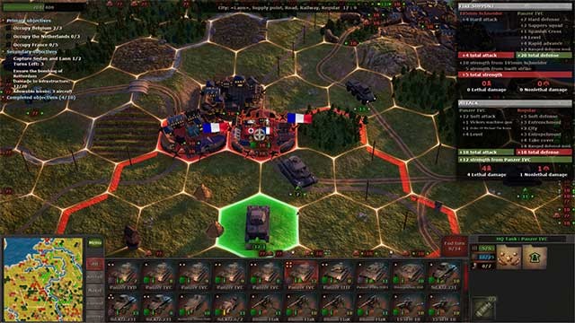 Strategic Mind: Blitzkrieg là game chiến thuật theo lượt lấy bối cảnh Thế chiến 2