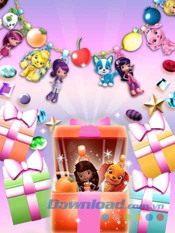 Thiết kế vòng cổ tình bạn với Strawberry Shortcake Lockets