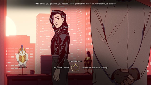 Nhập vai Grace với sứ mệnh phá án, phát triển tài năng âm nhạc và tìm kiếm tình yêu trong game Stray Gods