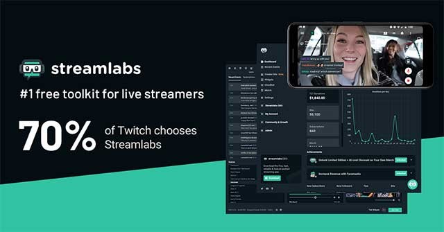 Streamlabs là ứng dụng phát trực tiếp và ghi âm miễn phí, chuyên nghiệp