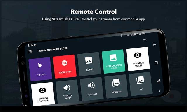 Sử dụng tính năng Remote Control của Streamlabs để điều khiển livestream trên PC