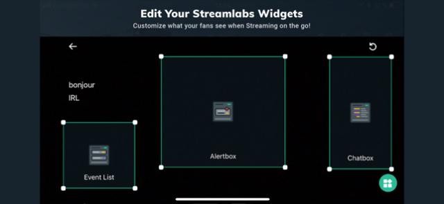 Tùy chỉnh các Widget của Streamlabs