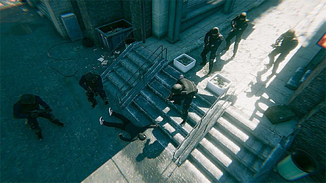 Hành động lén lút trong Street Artist Simulator game và chạy trốn khi cảnh sát phát hiện ra bạn