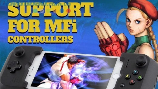 hỗ trợ cho các bộ điều khiển MFi