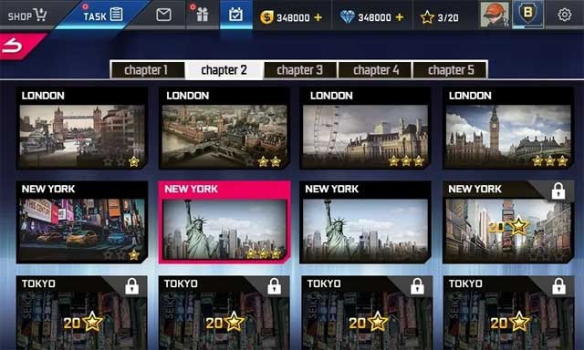 Mở khóa nhiều địa điểm đua mới được thiết kế chân thực trong Street Racing HD Android