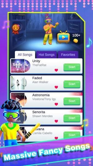 Street Talent là một game âm nhạc có rất nhiều bài hát hấp dẫn