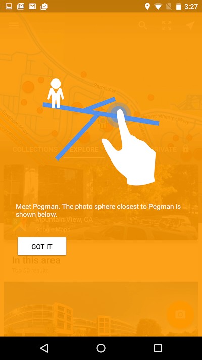 Google Street View for Android