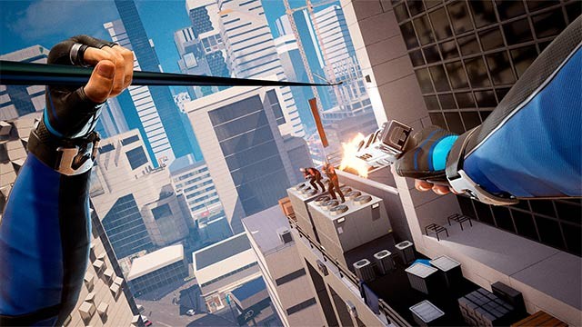 STRIDE: Fates VR là game bắn súng kết hợp nhảy parkour trong môi trường thực tế ảo