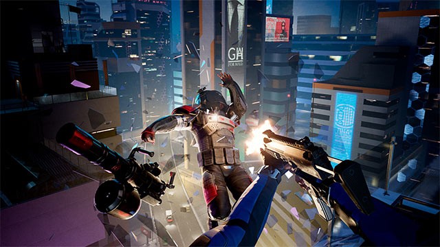 Mỗi môi trường ảo mang đến trải nghiệm bắn súng và di chuyển chân thực