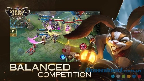 Strike of Kings cho Android đảm bảo sự công bằng trong từng cuộc chiến