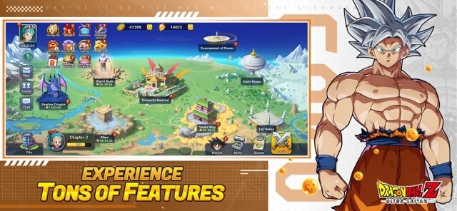 Strongest Fighter:Awakened mang đến trải nghiệm hấp dẫn cho các fan Dragon Ball