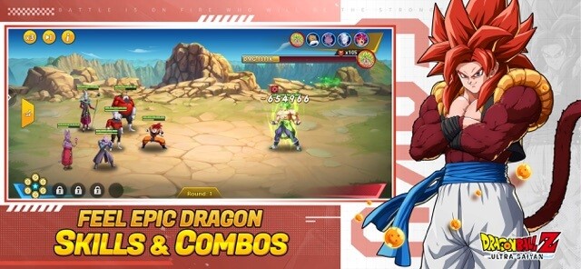 Trải nghiệm kỹ năng, combo của rồng mạnh mẽ