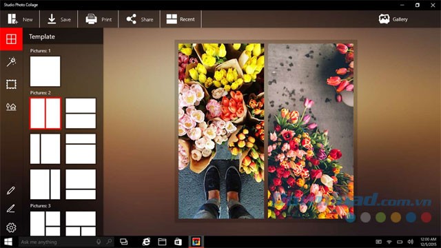 Phần mềm ghép ảnh Studio Photo Collage
