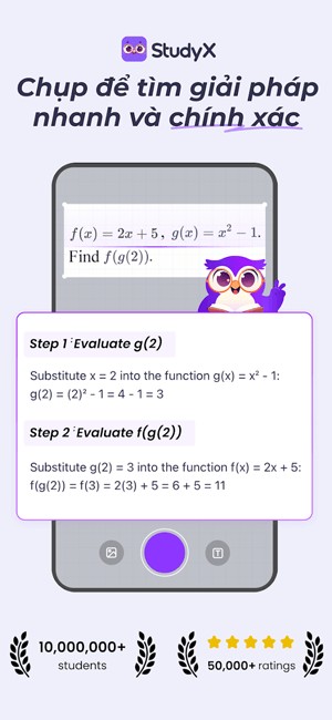 Chụp ảnh tìm đáp án nhanh