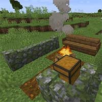 Stumble Upon Campfires Mod - Khu Cắm Trại Ban Đêm