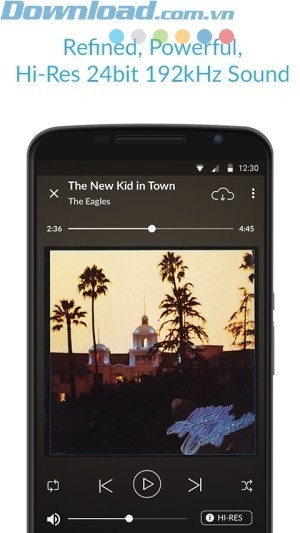 phát nhạc với âm thanh chất lượng cao