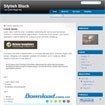 Stylish Black - Free Blog Template for Bloggers