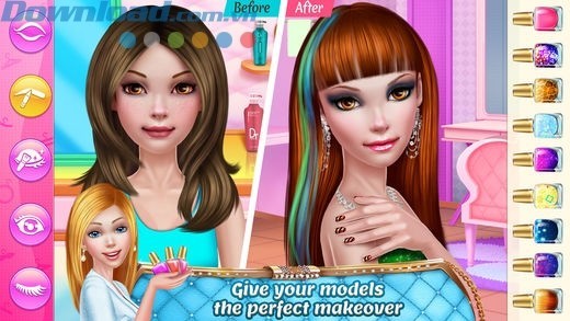 Trang điểm để các model có khuôn mặt hoàn hảo nhất