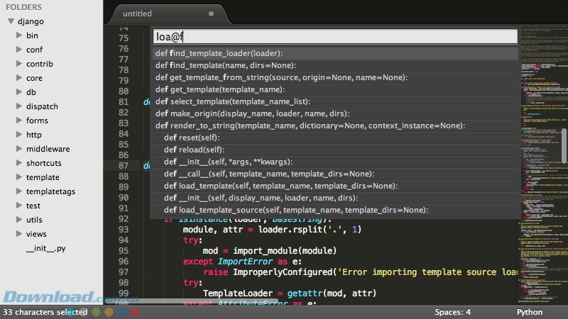 Đi tới nhiều lựa chọn trong file dễ dàng