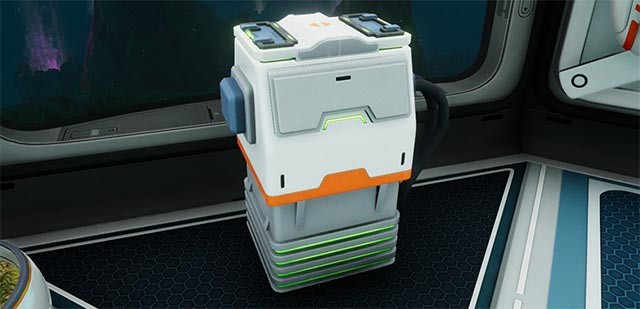 Sử dụng máy điều nhiệt để sinh tồn trong vùng đất băng giá Subnautica