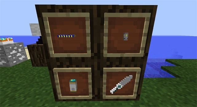Chế tạo block, vũ khí phong cách Subnautica trong Subnauticraft Mod