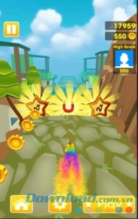 Subway Surf: Rush Hours 2017 cho Android có nhiều power-up độc đáo