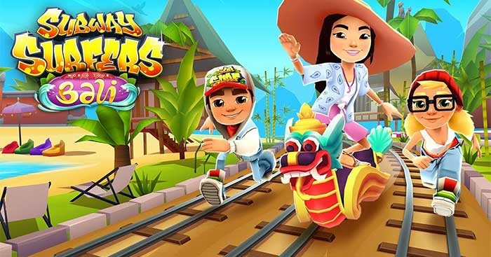 Subway Surfers là game hành động theo lối endless runner rất được yêu thích