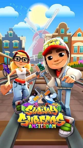 Subway Surfers đưa bạn tới thành phố Amsterdam xinh đẹp