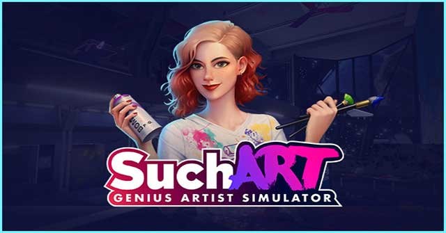 SuchArt là game mô phỏng vẽ tranh sống động lấy bối cảnh năm 2130