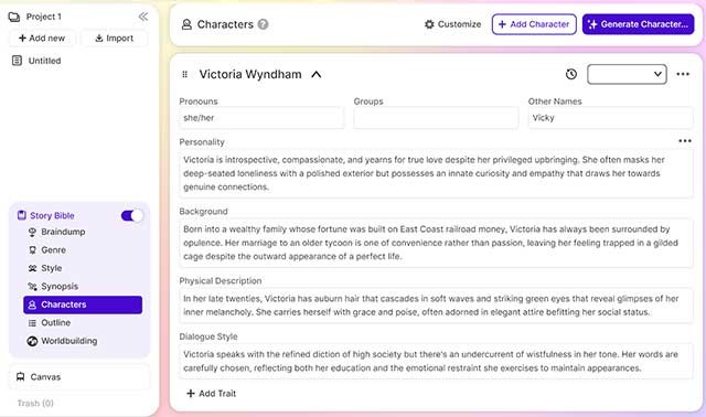 Sudowrite cung cấp nhiều tính năng mạnh mẽ