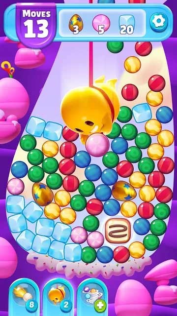 Sugar Blast cho Android có đồ họa dễ thương