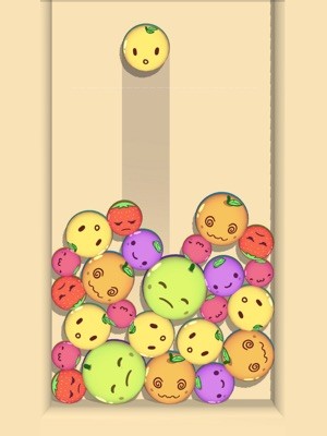 Thả rơi trái cây đúng vị trí mong muốn