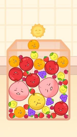 Đừng để trái cây đầy hộp quá nhé!