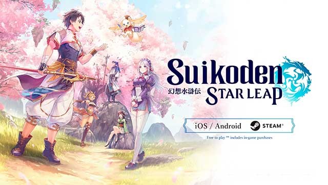 Suikoden STAR LEAP là game nhập vai chiến thuật miễn phí mới của Konami