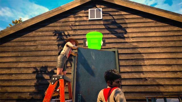 Tham gia các hoạt động vui chơi cùng các trại viên nhỏ tuổi