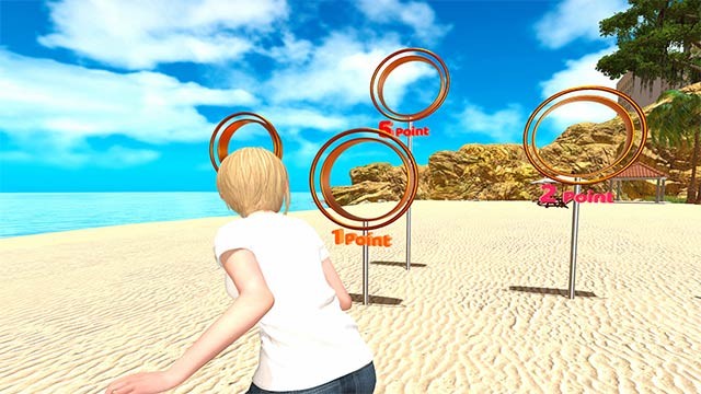 Tham gia những trò chơi vui trên bãi biển đầy nắng và gió