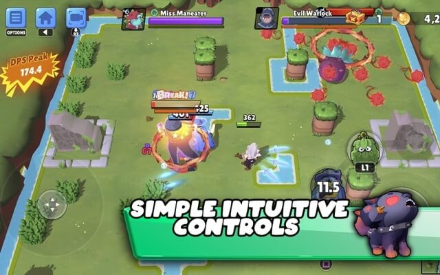 Điều khiển game đơn giản, trực quan