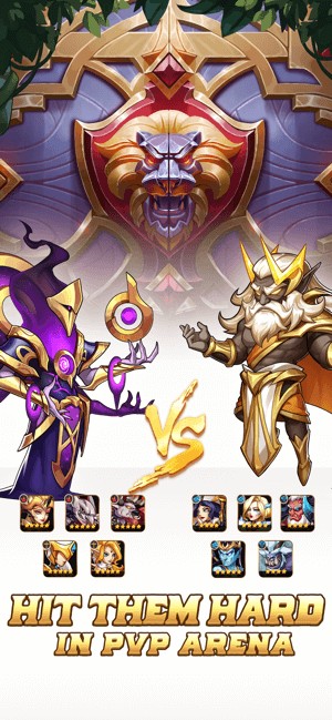 Tấn công kẻ thù trong đấu trường