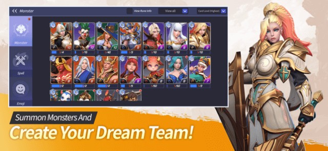 Tạo đội hình mơ ước của bạn