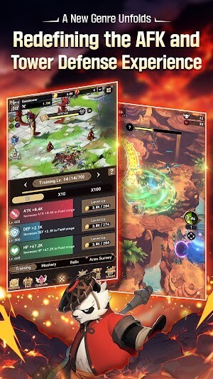 Trải nghiệm phòng thủ tháp rảnh tay nhàn rỗi mới